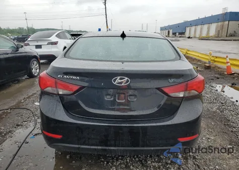 2016 Hyundai Elantra Se из США, поврежденный, VIN 5NPDH4AE2GH741601